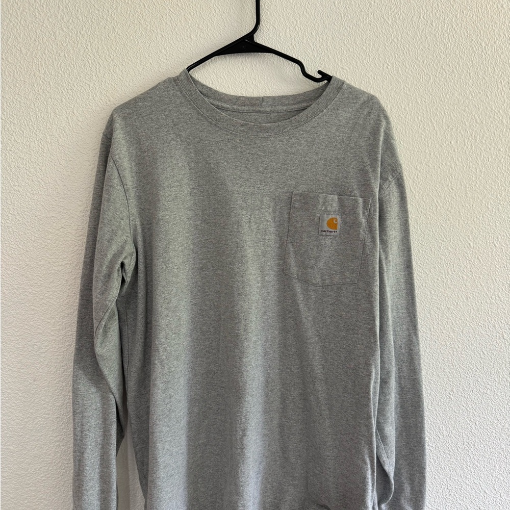 Carhartt Heather Gray Pocket Tee